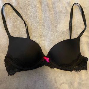 black bra